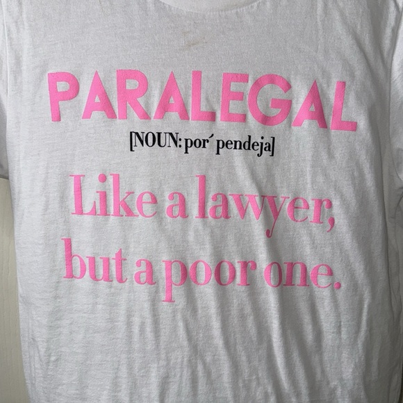 Paralegal noun for pendeja like a lawyer but a poor one tee - Picture 5 of 5